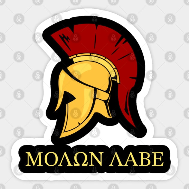 Spartan Helmet Sticker by Scar